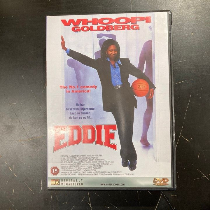 Eddie - kaikkien koutsien äiti DVD (VG/M-) -komedia-